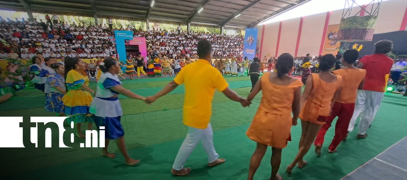 Foto: Raíces ancestrales cobran vida en una gala cultural en la Costa Caribe Norte/TN8