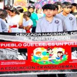 Comunidad educativa conmemora 46 años de la Gran Cruzada Nacional de Alfabetización Foto: Comunidad educativa conmemora 46 años de la Gran Cruzada Nacional de Alfabetización/Cortesía