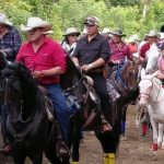 Tradición y orgullo nacional se vivieron en la hípica del sitio histórico de Pancasan Foto: Pancasan se viste de tradición con su primera gran hípica/TN8