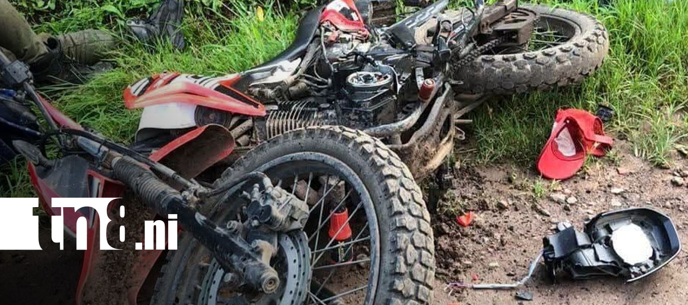 Foto: Accidentes en Jinotega dejan motociclistas lesionados y daños materiales/TN8