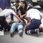 Foto: Foto: No respetar el alto provoca accidente y deja a motociclista lesionada en Estelí/TN8