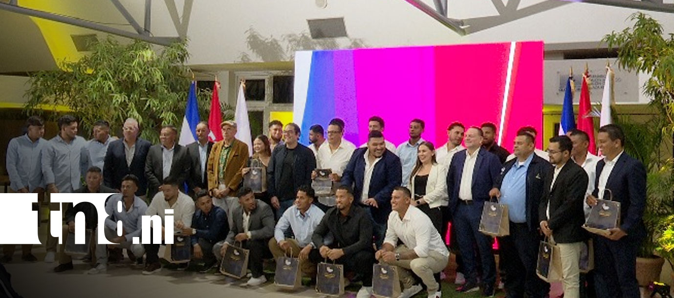 Foto: Nicaragua homenajea a atletas por sus medallas internacionales/TN8