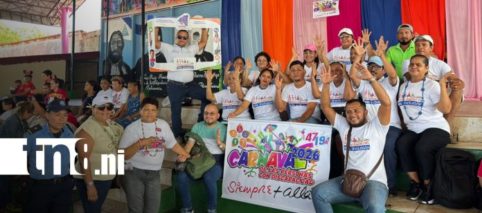 Foto: Chinandega celebra con alegría el Día Nacional de la Discapacidad / TN8