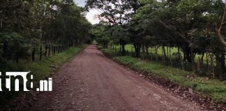 Foto: Rehabilitación de camino beneficiará a familias de El Naranjal, Chontales/TN8