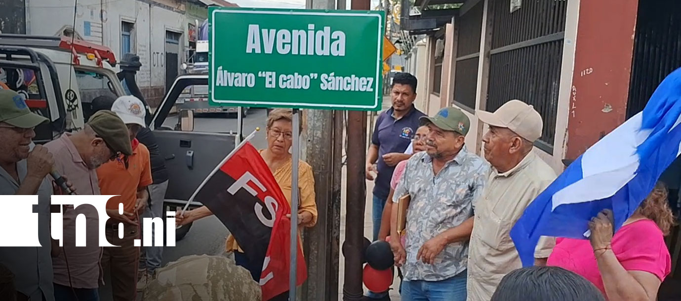 Foto: Jinotepe conmemora 48 aniversario de Álvaro “El Cabo” Sánchez/TN8