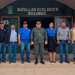 BECO realiza encuentro con autoridades del gobierno indígena Mayangna Foto: BECO aborda protección de recursos naturales con pueblo Mayangna/Cortesía
