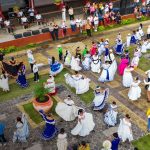 Masaya baila con orgullo al son de las marimbas saludando las Fiestas Patrias Foto: Estudiantes de Masaya celebran el mes patrio al ritmo de la marimba/TN8