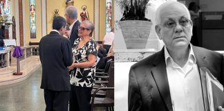 Foto: Embajada de Nicaragua en Panamá acompaña funeral de Mitchell Doens/Cortesía