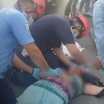 Foto: Accidente deja lesionada a una persona de la tercera edad en Granada/TN8