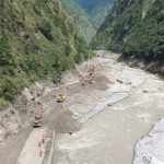 Foto: Gyirong enfrenta avalancha de lodo/Cortesía