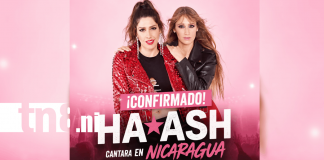 Foto: HA*ASH anuncia concierto en Nicaragua /TN8