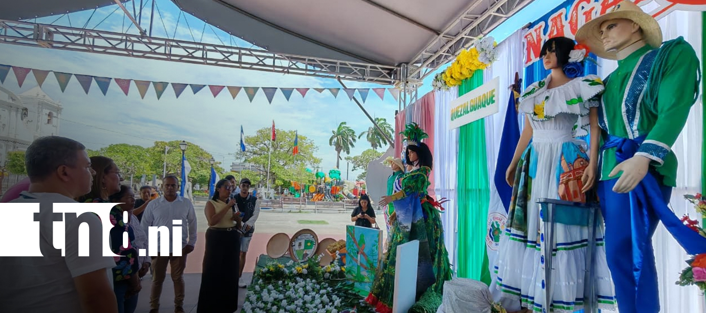 Foto: Festival de trajes originales del folklore celebra las Fiestas Patrias en Rivas/TN8