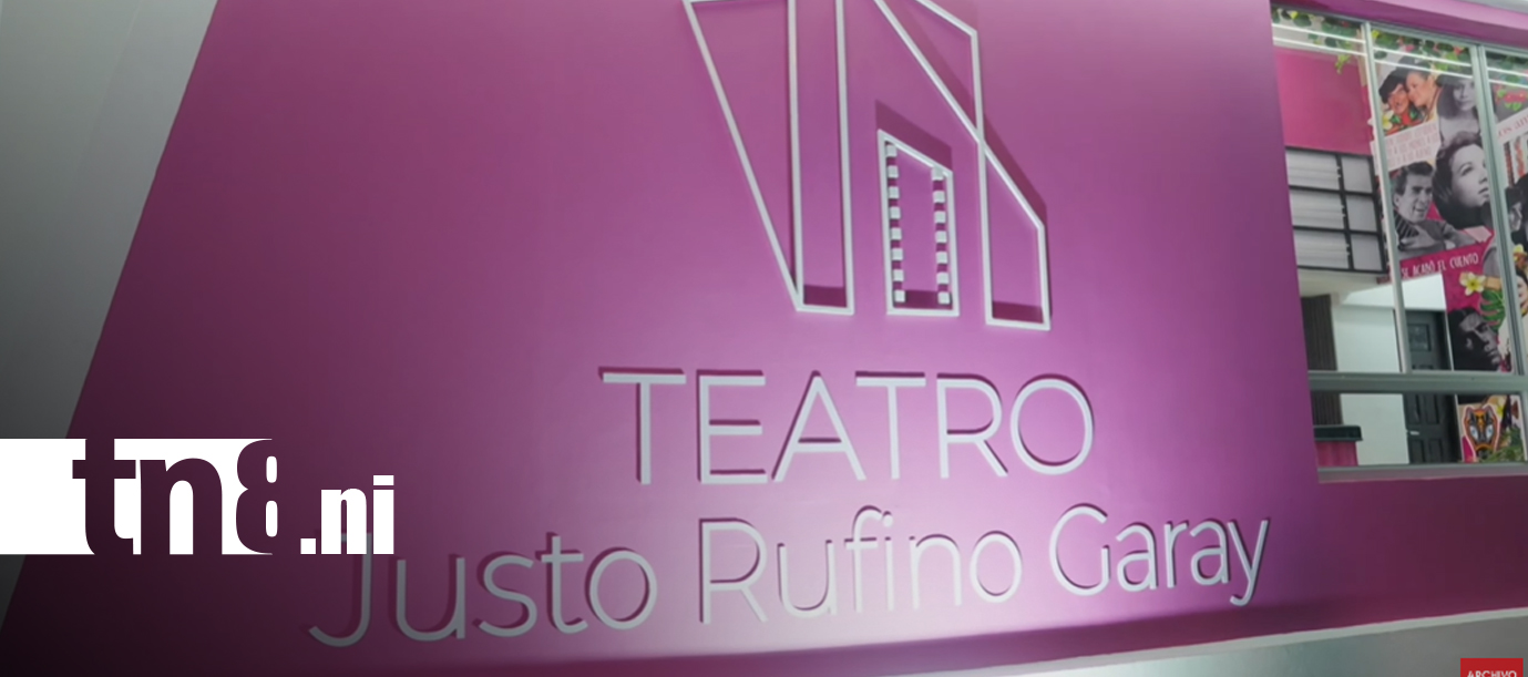 Foto: Teatro Justo Rufino Garay renace como nuevo espacio para el arte y la cultura en Nicaragua/TN8