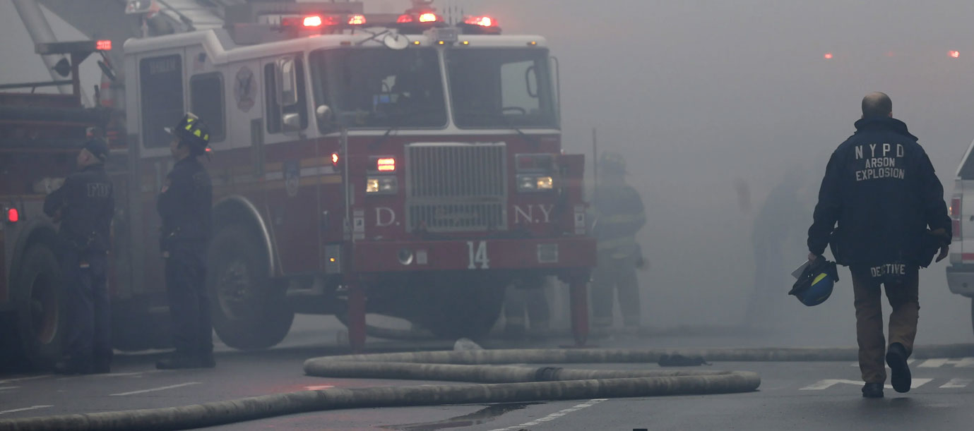 Foto: Explosión e incendio dejan un muerto en Nueva York/Cortesía