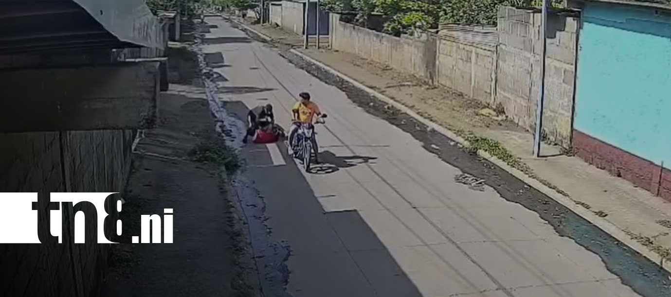 Foto: Golpean a menor en pleno robo de celular en Ciudad Sandino/TN8