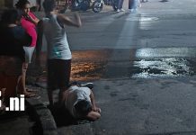 Foto: Motociclista habría huido tras atropellar a un adulto mayor en Managua/TN8