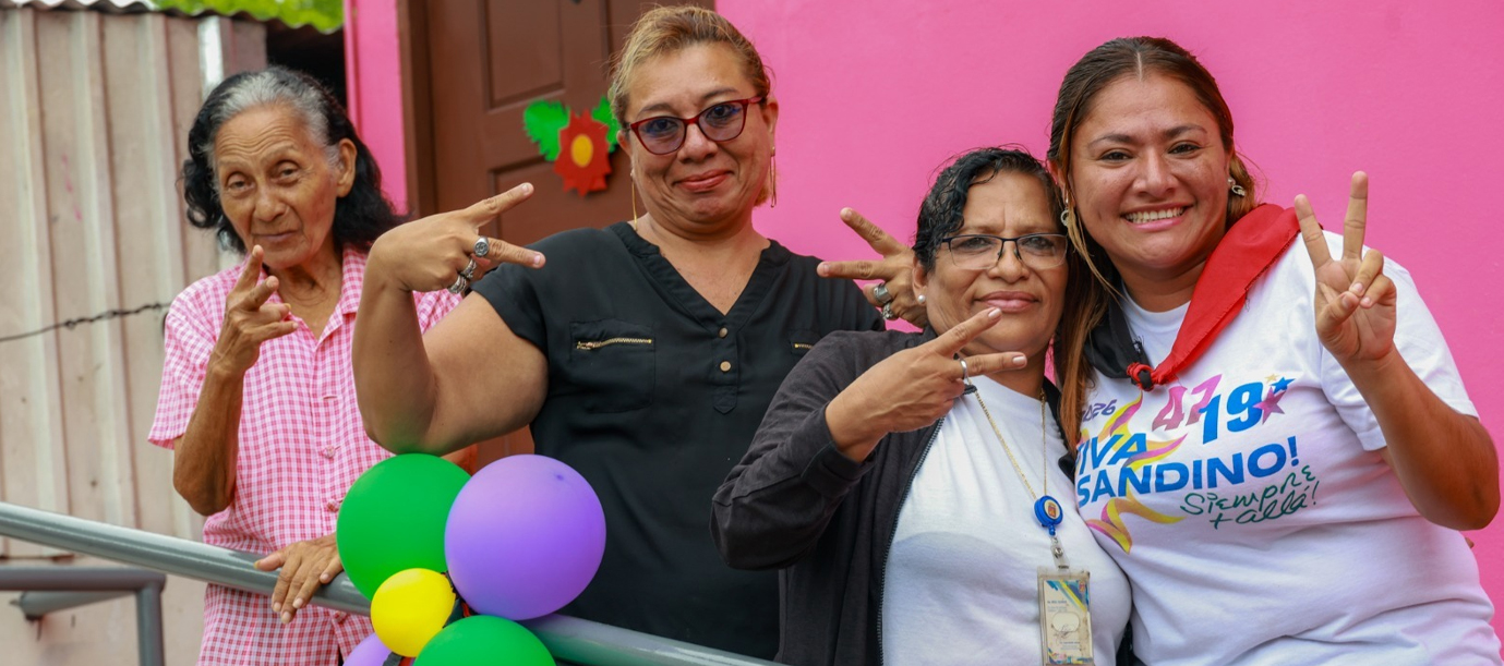 Foto: Managua transforma espacios comunitarios: barrio Santa Rosa recibe renovada casa comunal/TN8