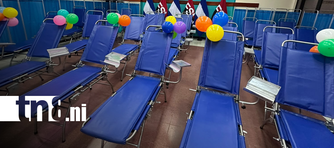 Foto: Nuevo hemocentro fortalece donaciones en Nicaragua/TN8