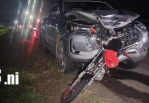 Foto: Tragedia en Matagalpa: camioneta embiste motocicleta y deja dos jóvenes fallecidos/TN8