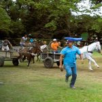 Nandaime celebra con emoción la tradicional carrera de carretones en sus fiestas 2026 Foto: Nandaime vive la emoción de su carrera de carretones/TN8