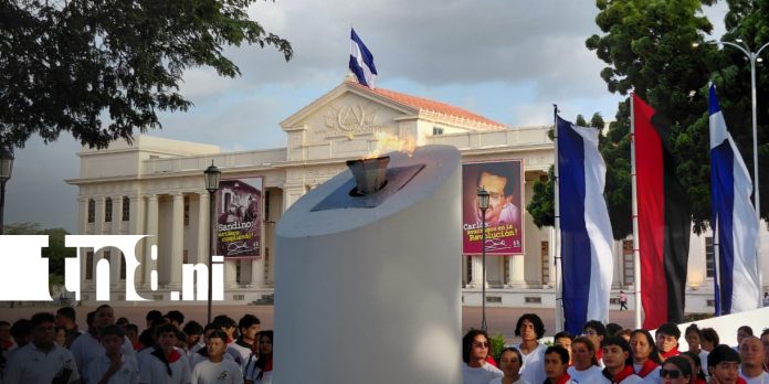 3 Foto: Juventud Sandinista rinde homenaje a Tomás Borge en el 96 aniversario de su natalicio/TN8