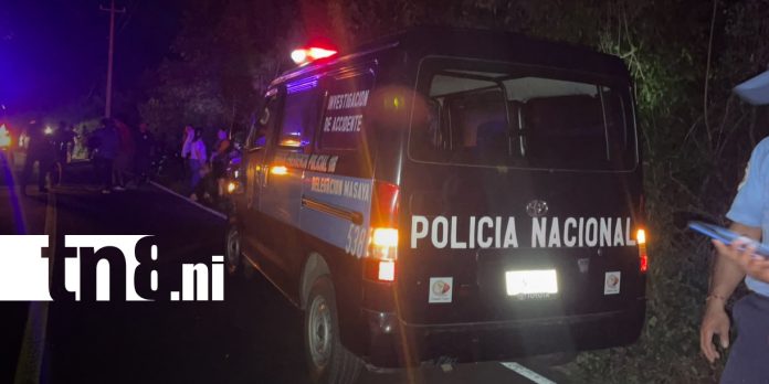 3 Foto: Tragedia en la bajada de la Laguna de Apoyo: dos comerciantes mueren tras colisión/TN8
