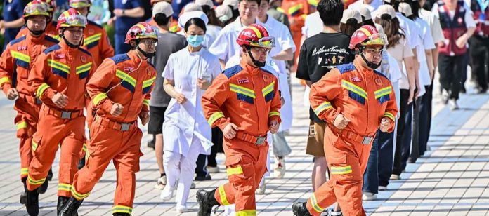 Foto: China fortalece su respuesta ante desastres/Cortesía