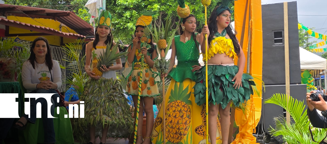Foto: ¡Ticuantepe está de fiesta con la piña!/TN8