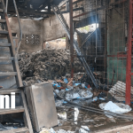 Foto: Más de 40 personas sin trabajo tras incendio en El Oriental /TN8