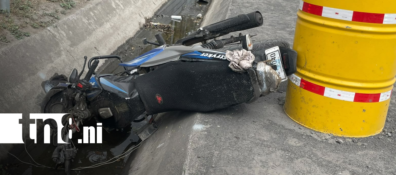 Foto: Motociclista muere tras grave accidente de tránsito/TN8