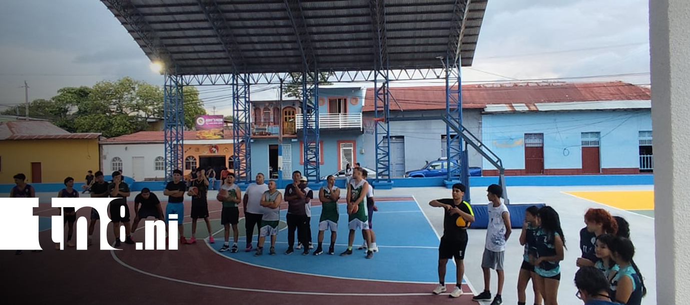 Foto: Nandaime inaugura espacio deportivo para jóvenes atletas/TN8