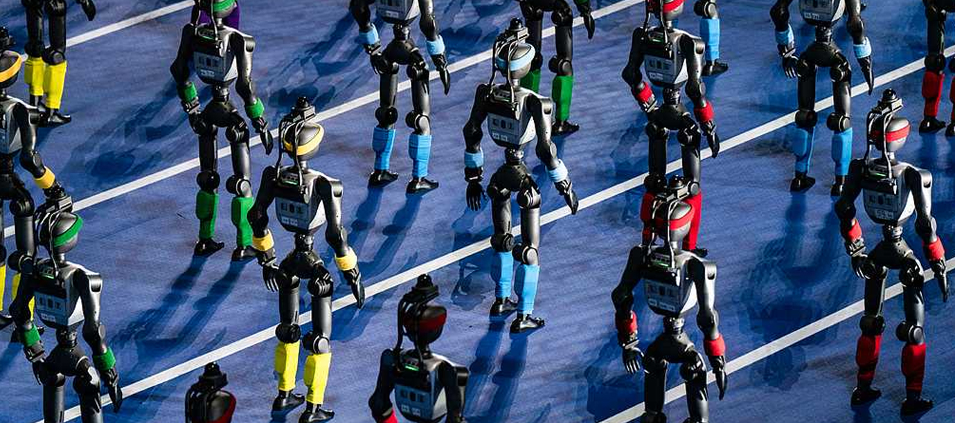 Foto: Beijing pone a competir a robots humanoides/Cortesía