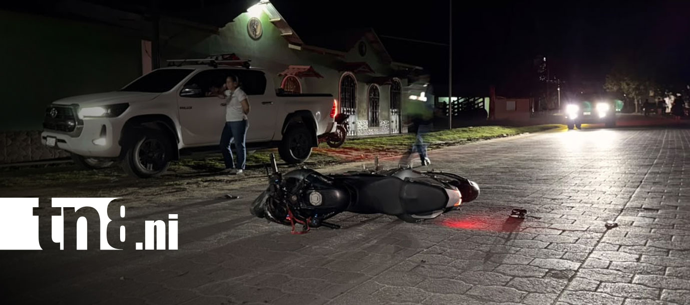 Foto: Motociclista ebrio atropella a peatón y deja dos lesionados en Jalapa/TN8