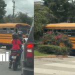 Video capta la imprudencia de un conductor de bus en una plaza de Estelí Foto: Imprudente maniobra en una plaza de Estelí /TN8