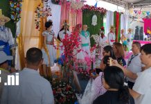 Festival de trajes originales del folklore celebra las Fiestas Patrias en Rivas Foto: Festival de trajes originales del folklore celebra las Fiestas Patrias en Rivas/TN8