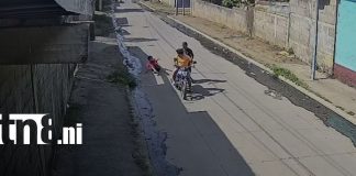 Foto: Golpean a menor en pleno robo de celular en Ciudad Sandino/TN8