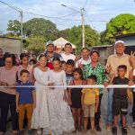 ¡Sueño cumplido! Familias celebran nueva calle adoquinada en barrio de Nandaime Foto: ¡Sueño cumplido! Estrenan calle adoquinada en Nandaime/TN8