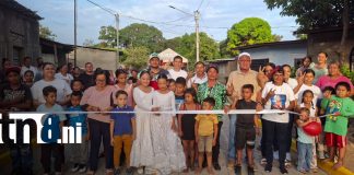 Foto: ¡Sueño cumplido! Estrenan calle adoquinada en Nandaime/TN8