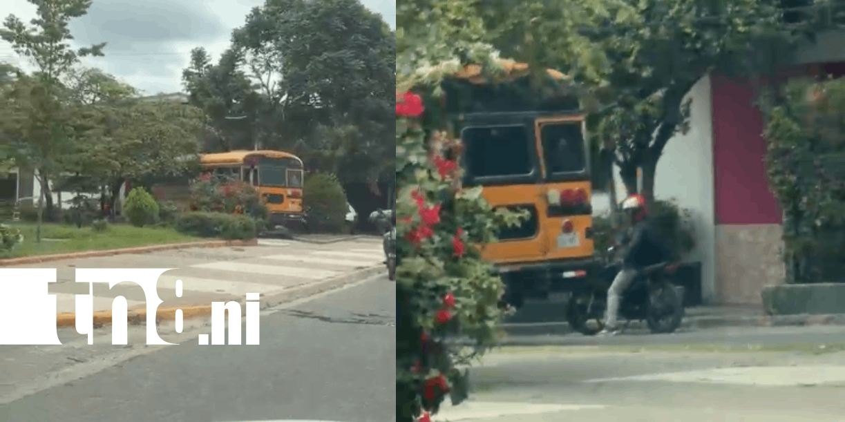 Foto: Imprudente maniobra en una plaza de Estelí /TN8
