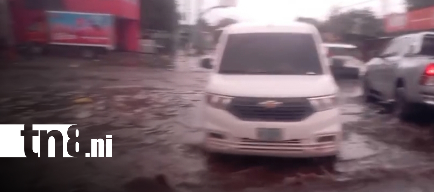 Foto: Lluvia provoca inundaciones en Managua/TN8