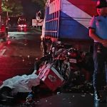 Foto: Motorizado fallece tras impactar contra camión en carretera Nueva a León/TN8