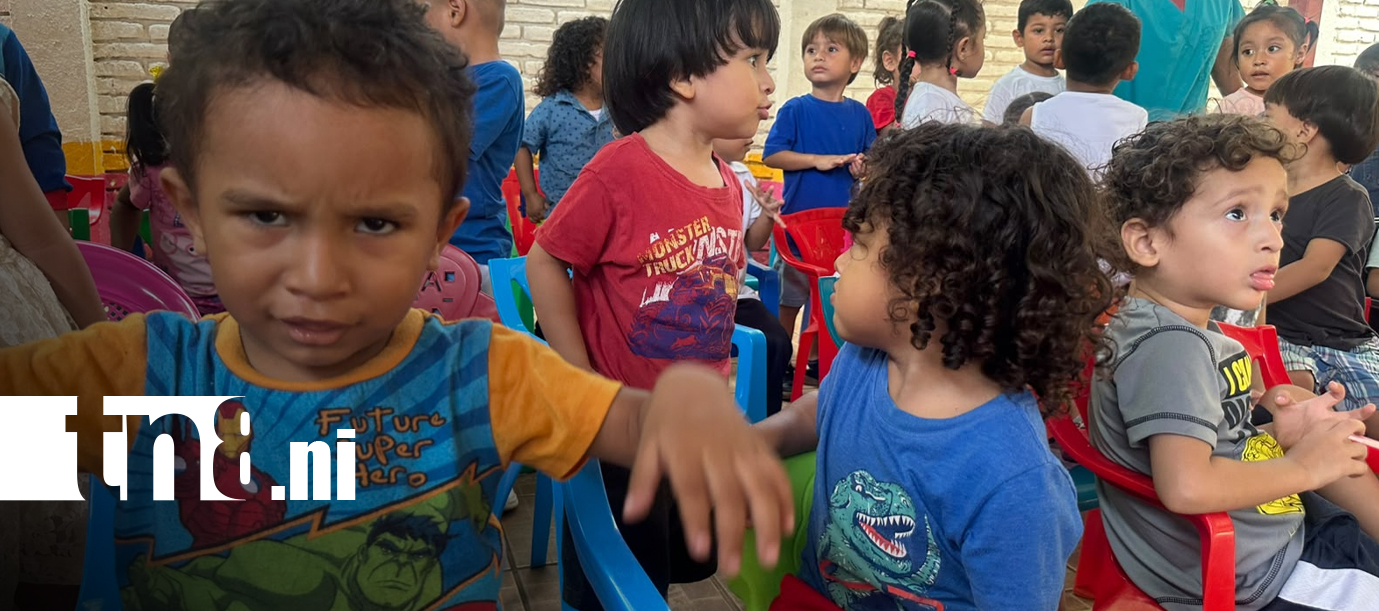 Foto: Alegría y diversión llenan de sonrisas el CDI Melania Morales en Managua / TN8