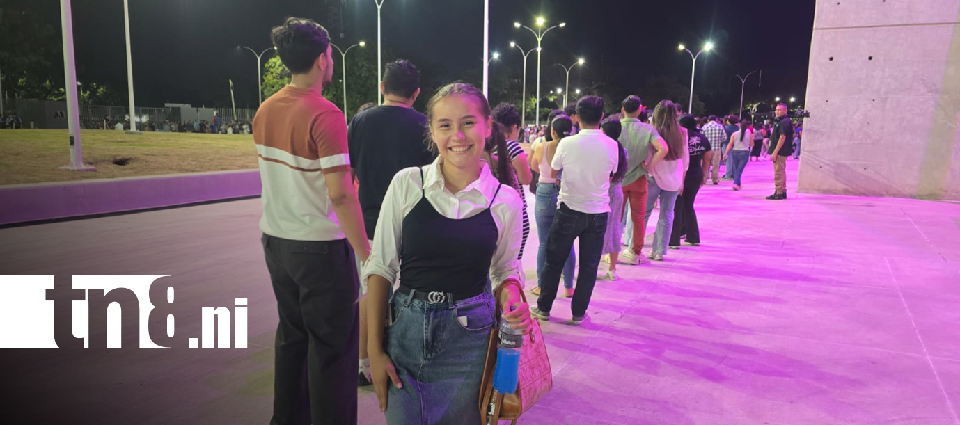 Foto: Managua vive una noche de fe y alabanzas/TN8