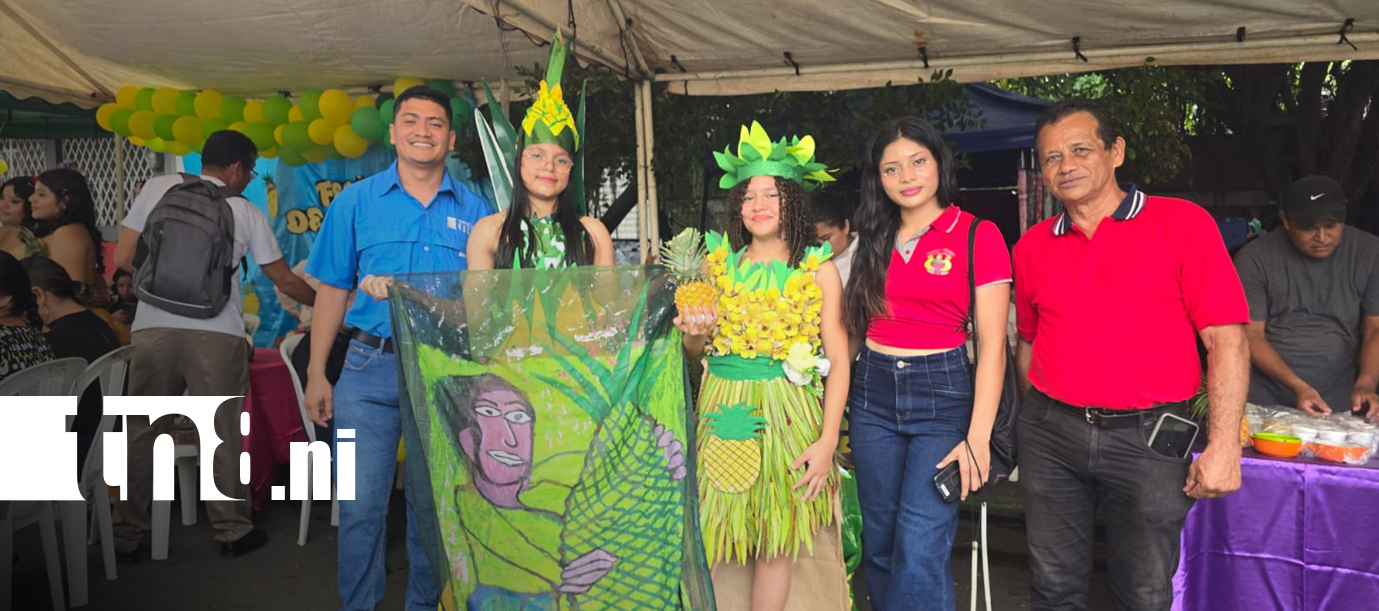 Foto: ¡Ticuantepe está de fiesta con la piña!/TN8