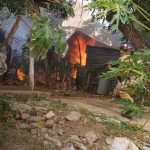Foto: Incendio consume humilde vivienda en Rivas/TN8