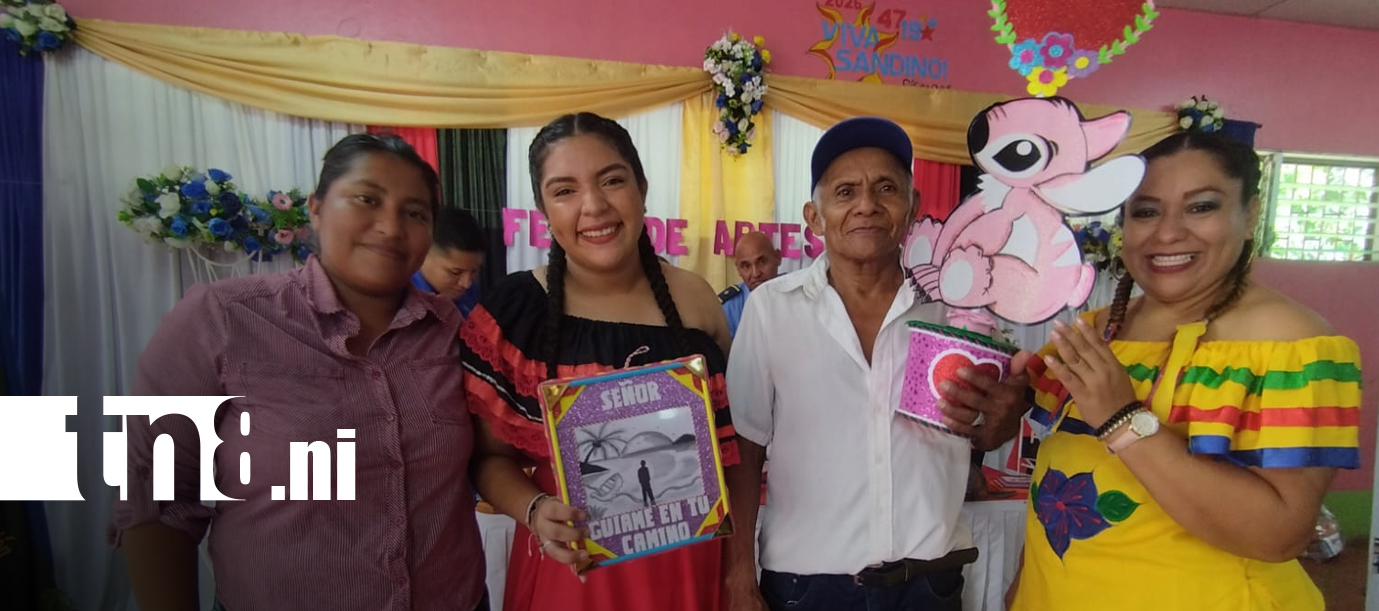 Foto: Destaca el talento en Feria de Artesanías del penal de Granada/TN8