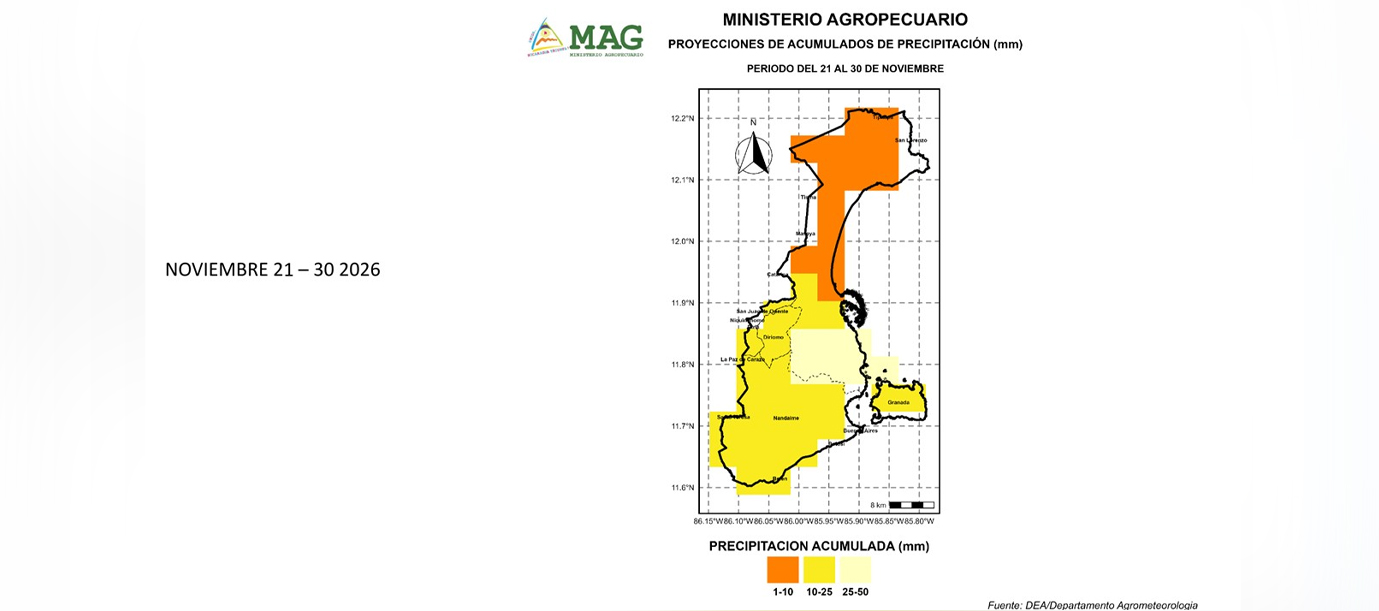 Foto: El Niño se fortalece y aumenta la preocupación por las lluvias en Nandaime/TN8
