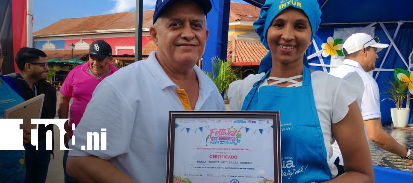 Foto: Festival gastronómico “Patria Bendita” llena de sabor y tradición la ciudad de Rivas/TN8