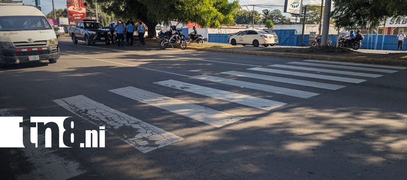Foto: Tragedia en carretera a Masaya: mujer muere atropellada/TN8