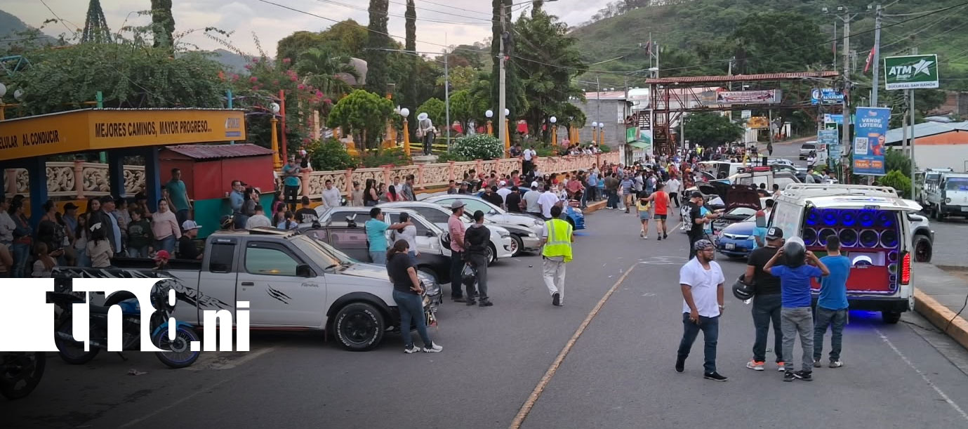 Foto: San Ramón celebra su 122 aniversario con competencia de car audio/TN8